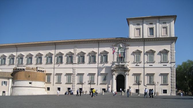Resultado de imagen de palacio del quirinal roma