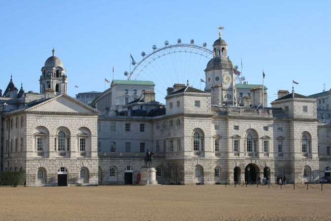 Horse Guards Parade, Cavalry Museum y cambio de guardia a caballo