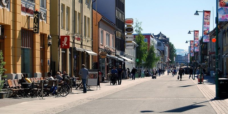 De compras por Tromso