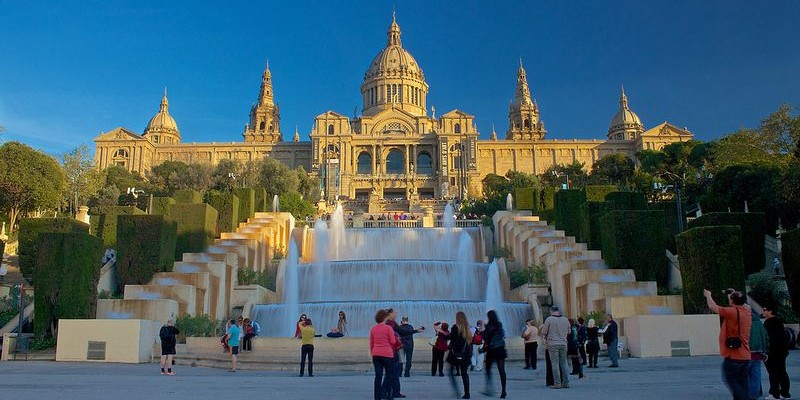 El MNAC o Museo Nacional de Arte de Cataluña