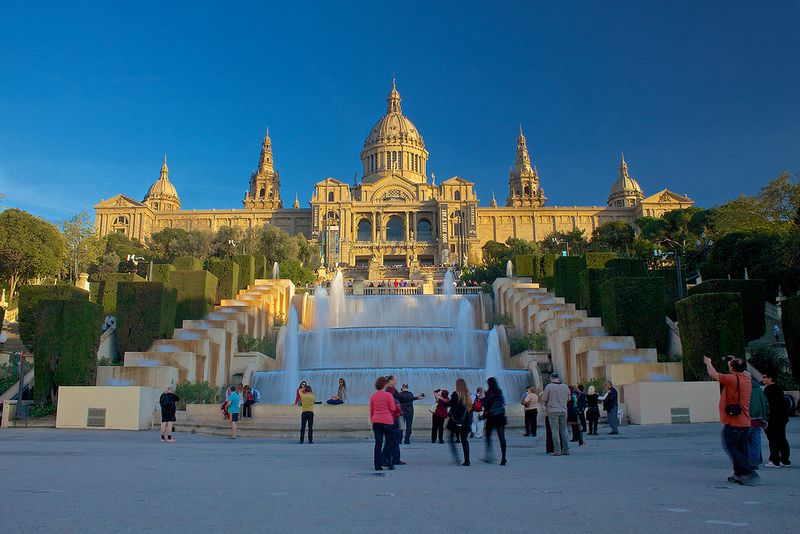 El MNAC o Museo Nacional de Arte de Cataluña