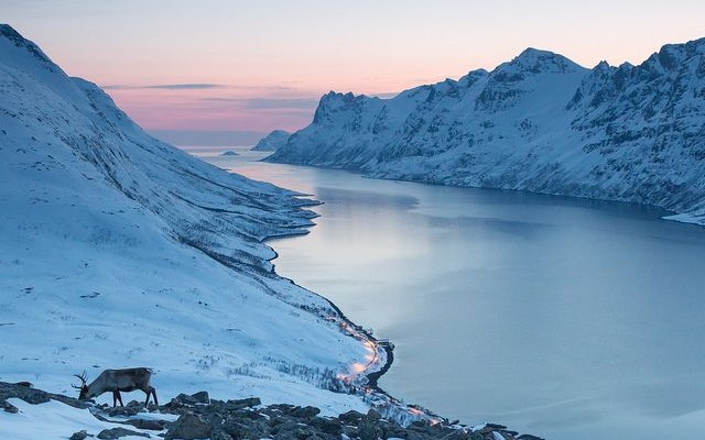 La localidad de Ersfjordbotn