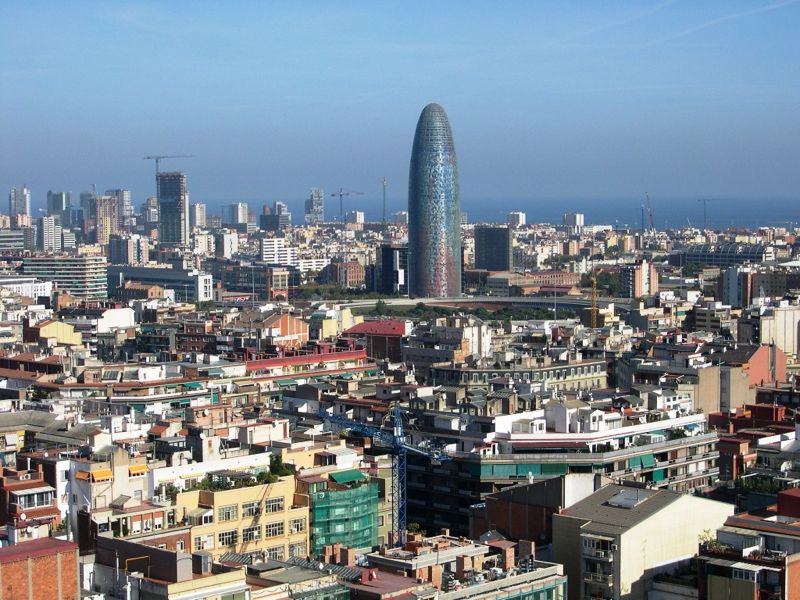 La Torre Agbar de Barcelona