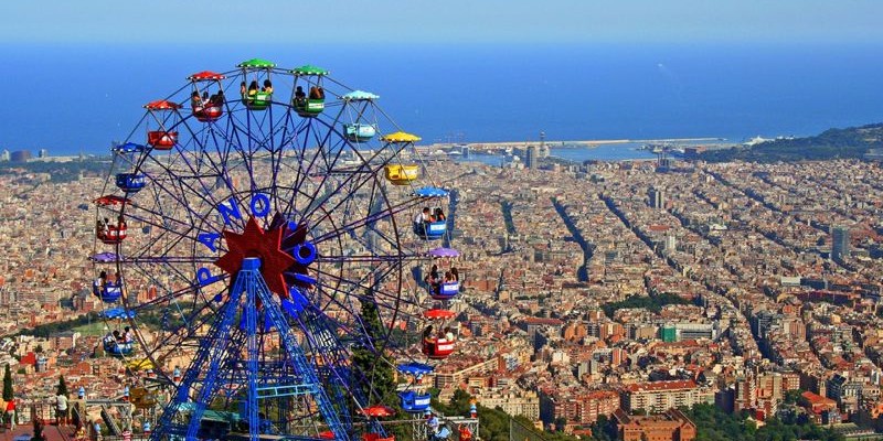 Parque de Atracciones del Tibidabo en Barcelona