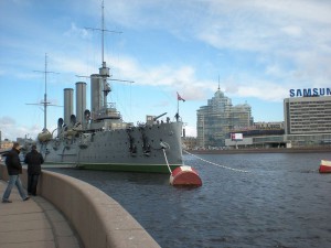 El Acorazado Aurora, San Petersburgo