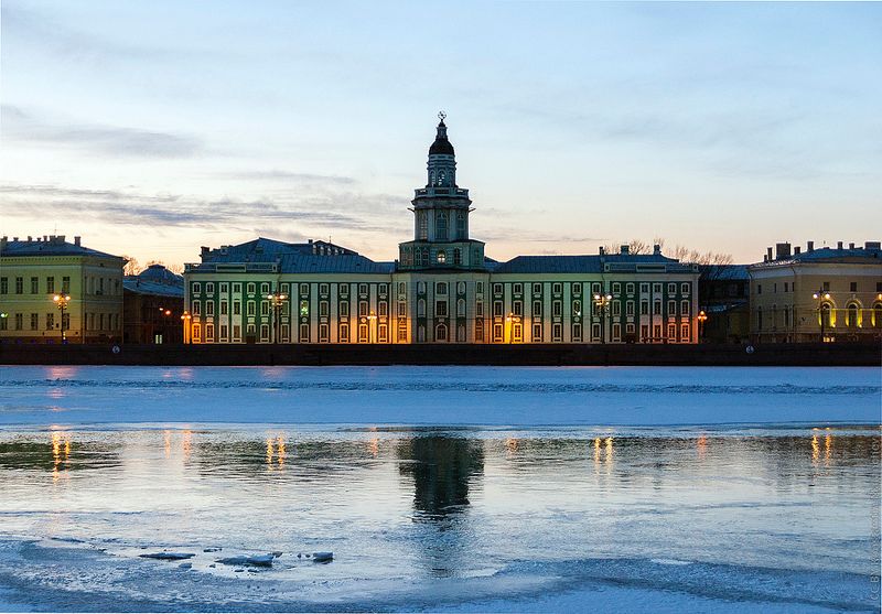 El Museo Kunstkámera, San Petersburgo