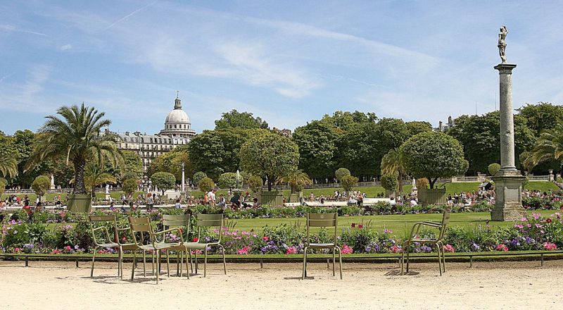 Jardines de Luxemburgo, París