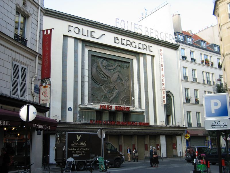La zona de Grands Boulevars, París