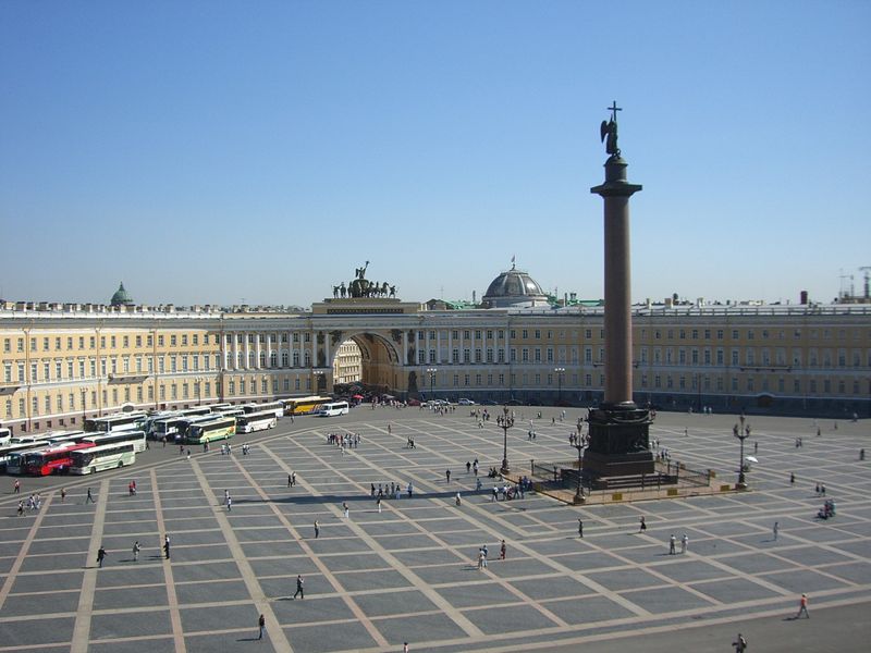 Plaza del Palacio, San Petersburgo