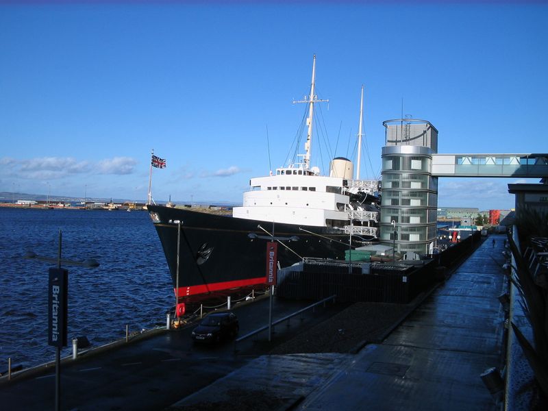 Royal Yacht Britannia, Edimburgo