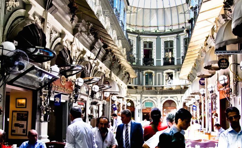 Çiçek Pasaji y otros mercados, Estambul