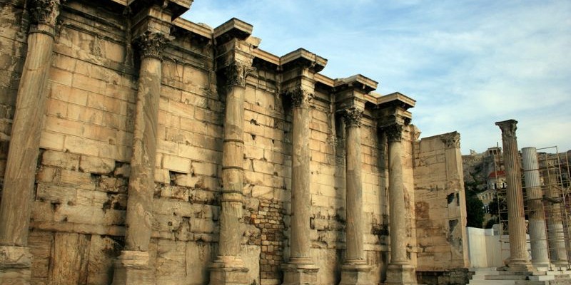 Biblioteca de Adriano, Atenas