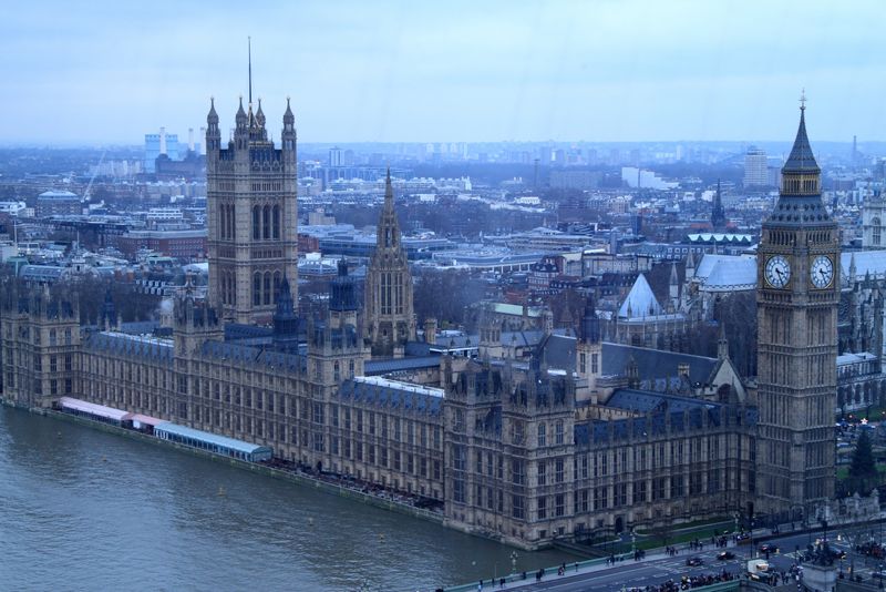 El Palacio de Westminster, Londres