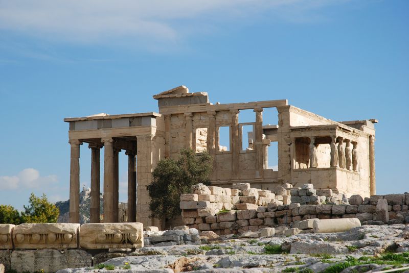 El Templo del Erecteion, Atenas
