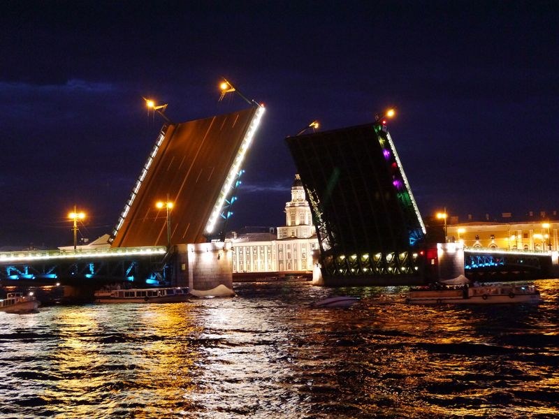 Los puentes en San Petersburgo