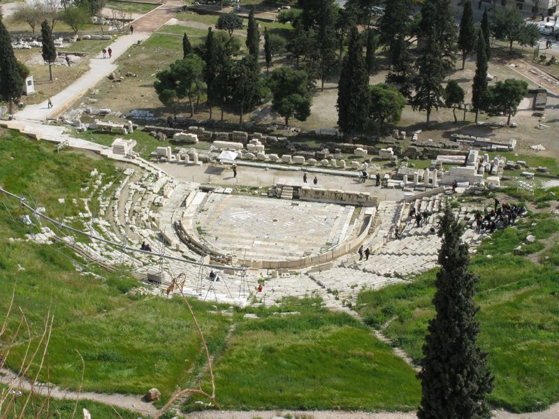 Teatro de Dionisio, Atenas