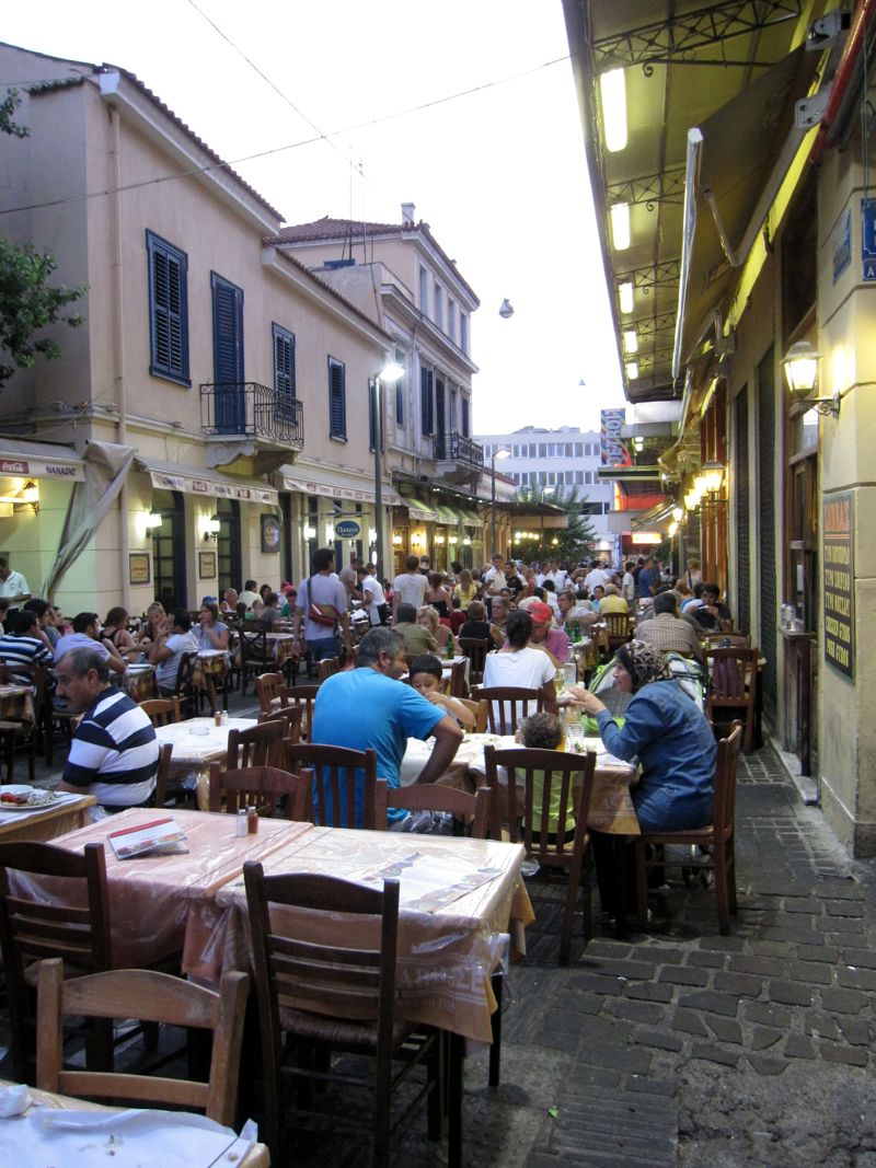 dónde comer en Atenas