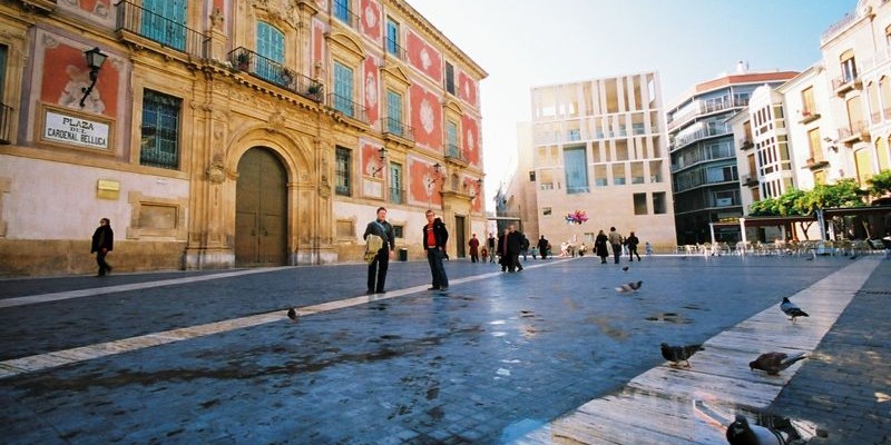 Plaza del cardenal Belluga, Murcia